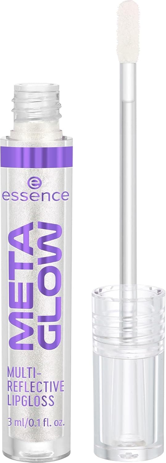 برق لب Essence Cosmetics Meta Glow چندبازتابی مدل 01 برق لب Essence Cosmetics Meta Glow چندبازتابی مدل 01