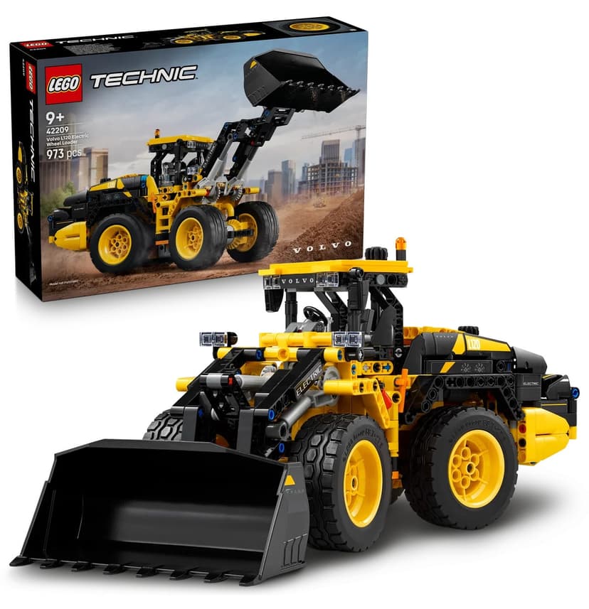 لگو 42209 Technic Volvo L120 مناسب 9+ سال لودر چرخلاستیکی برقی (973 قطعه) لگو 42209 Technic Volvo L120 مناسب 9+ سال لودر چرخلاستیکی برقی (973 قطعه)