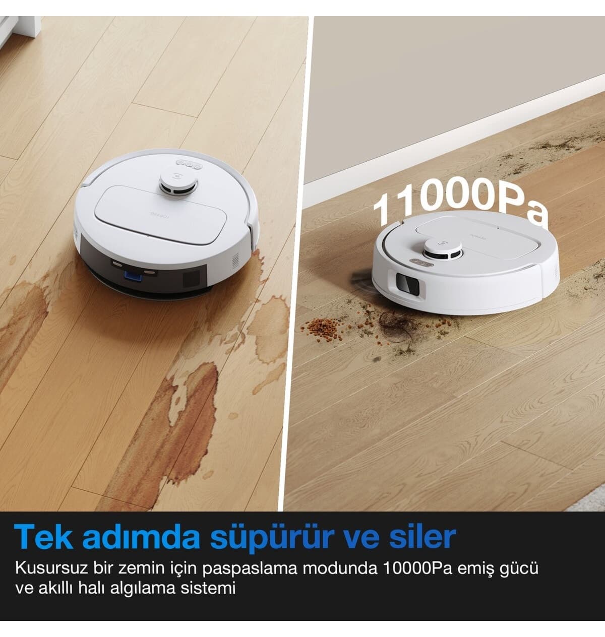 جاروبرقی رباتیک Ecovacs مدل Deebot N20E Plus سفید با قابلیت جارو و پاسمال جاروبرقی رباتیک Ecovacs مدل Deebot N20E Plus سفید با قابلیت جارو و پاسمال