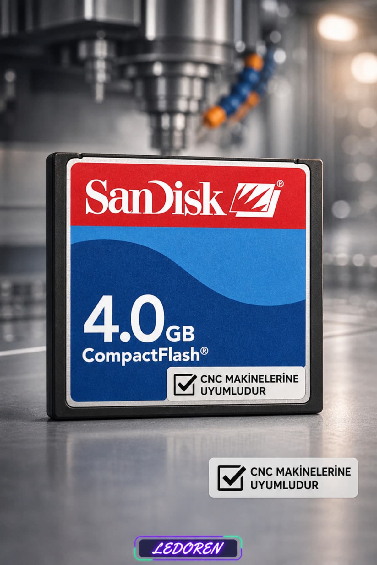 کارت حافظه Compact Flash CF چهار گیگابایتی Sandisk کارت حافظه Compact Flash CF چهار گیگابایتی Sandisk