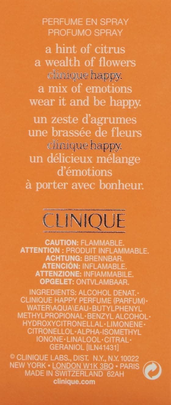 ادو پرفیوم زنانه Clinique Happy 30ML ادو پرفیوم زنانه Clinique Happy 30ML