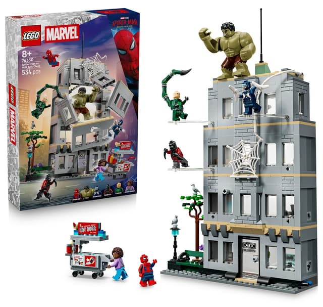 لگو 76350 Marvel برای 8 سال به بالا مرد عنکبوتی و Hulk، نبرد حماسی (534P) لگو 76350 Marvel برای 8 سال به بالا مرد عنکبوتی و Hulk، نبرد حماسی (534P)