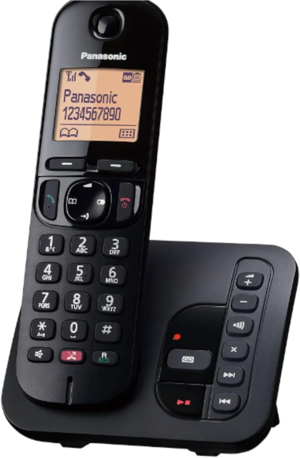 تلفن بی سیم Panasonic با پاسخگوی ۱۸ دقیقهای، مسدودکننده تماس مدل KX-TGC264E تلفن بی سیم Panasonic با پاسخگوی ۱۸ دقیقهای، مسدودکننده تماس مدل KX-TGC264E