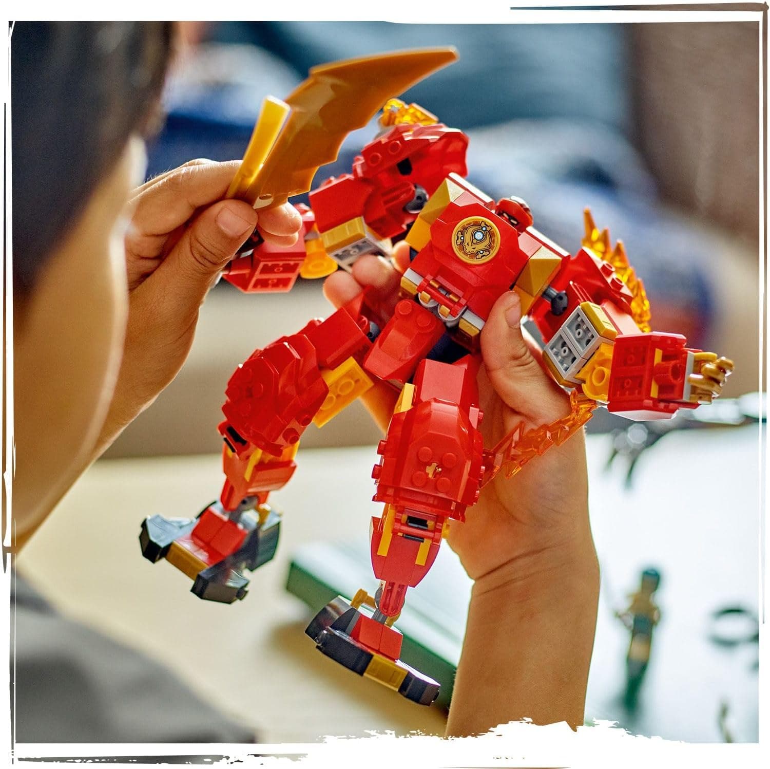 لگو NINJAGO ربات عنصر آتش Kai مدل 71808 لگو NINJAGO ربات عنصر آتش Kai مدل 71808