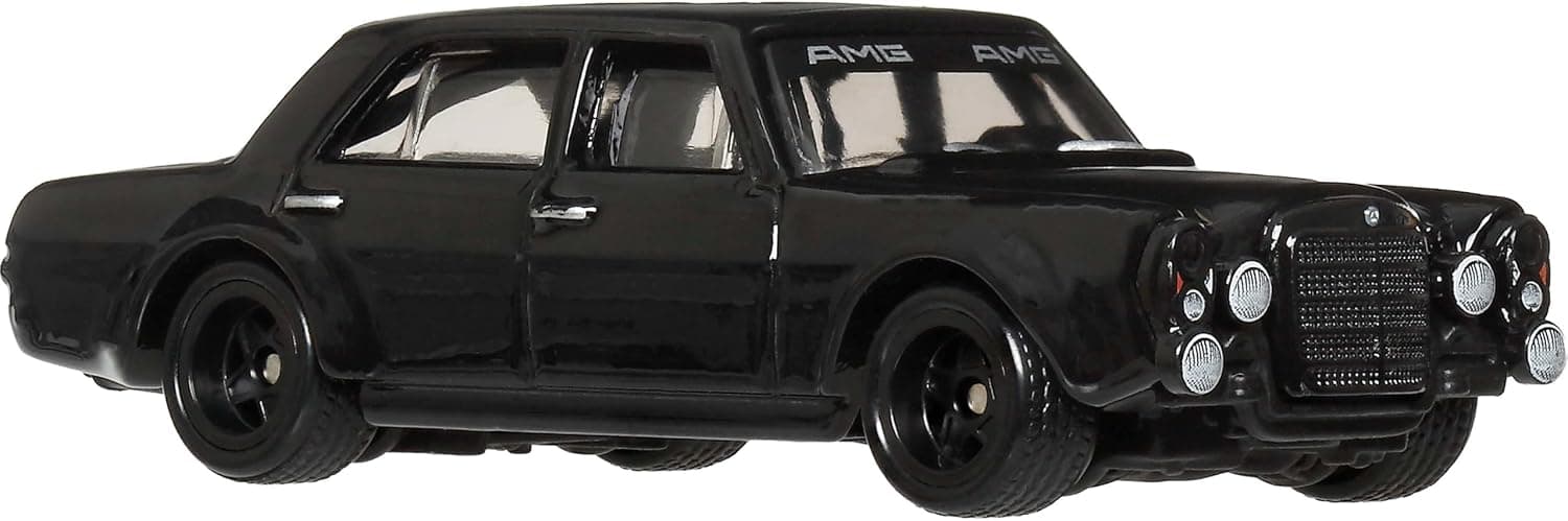 ماشین اسباببازی Hot Wheels Mercedes-Benz 300 SEL 6.8 AMG با لاستیکهای Real Riders و بدنه و شاسی فلزی مقیاس 1:64 مدل JKF20 ماشین اسباببازی Hot Wheels Mercedes-Benz 300 SEL 6.8 AMG با لاستیکهای Real Riders و بدنه و شاسی فلزی مقیاس 1:64 مدل JKF20