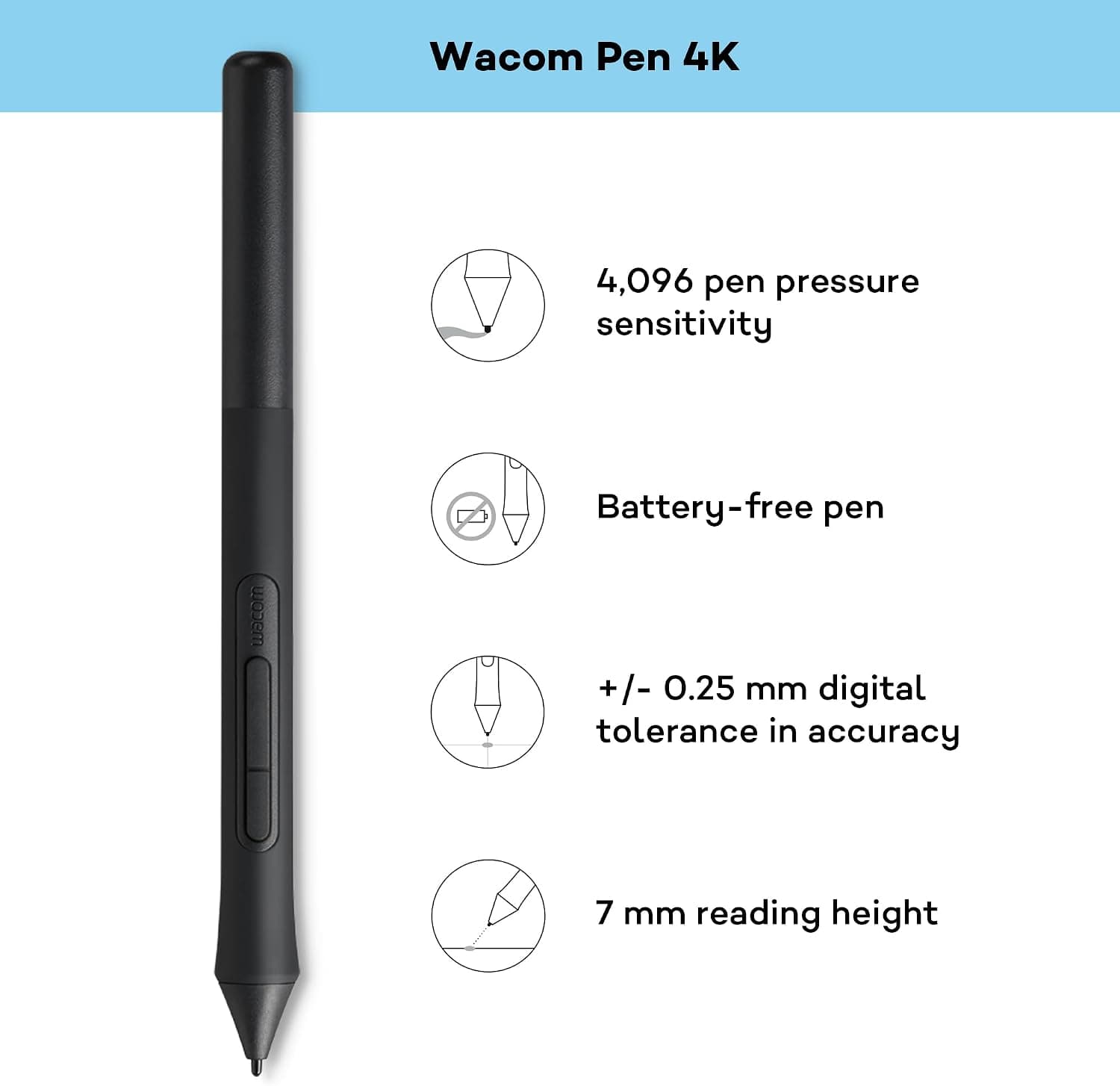 تبلت طراحی Wacom مدل Intuos Medium با قلم حساس به فشار مشکی تبلت طراحی Wacom مدل Intuos Medium با قلم حساس به فشار مشکی
