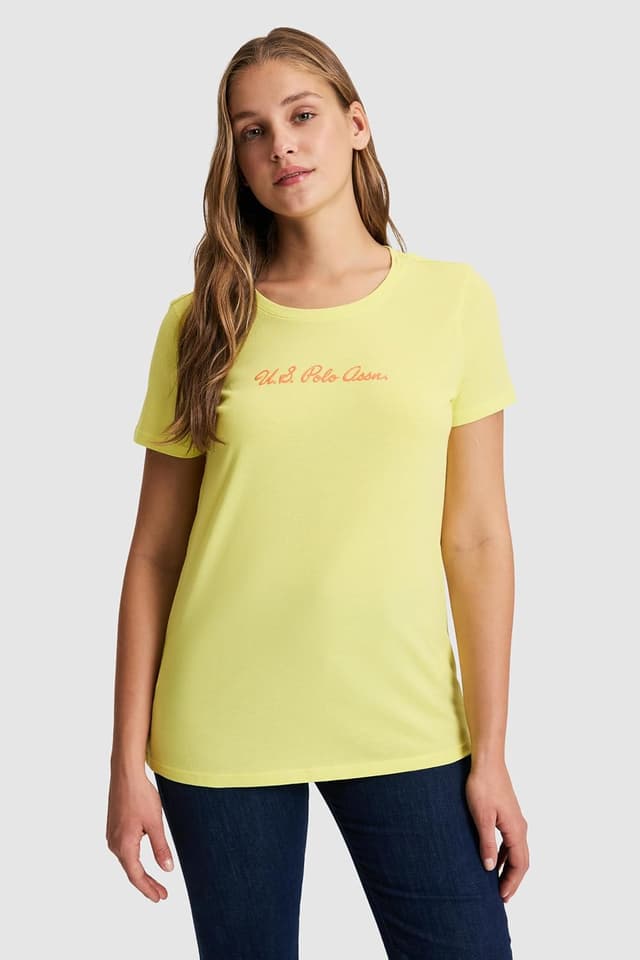 تیشرت زنانه U.S. Polo Assn. سرمهای بیسیک مدل 50323450-VR033 تیشرت زنانه U.S. Polo Assn. سرمهای بیسیک مدل 50323450-VR033