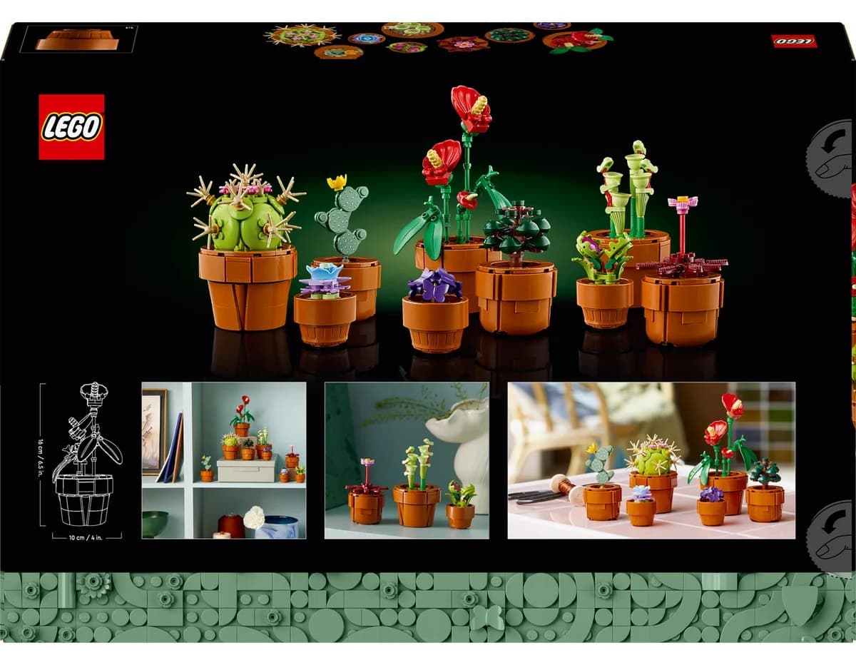لگو مدل Botanicals Minik Bitkiler 10329 با 758 قطعه لگو مدل Botanicals Minik Bitkiler 10329 با 758 قطعه