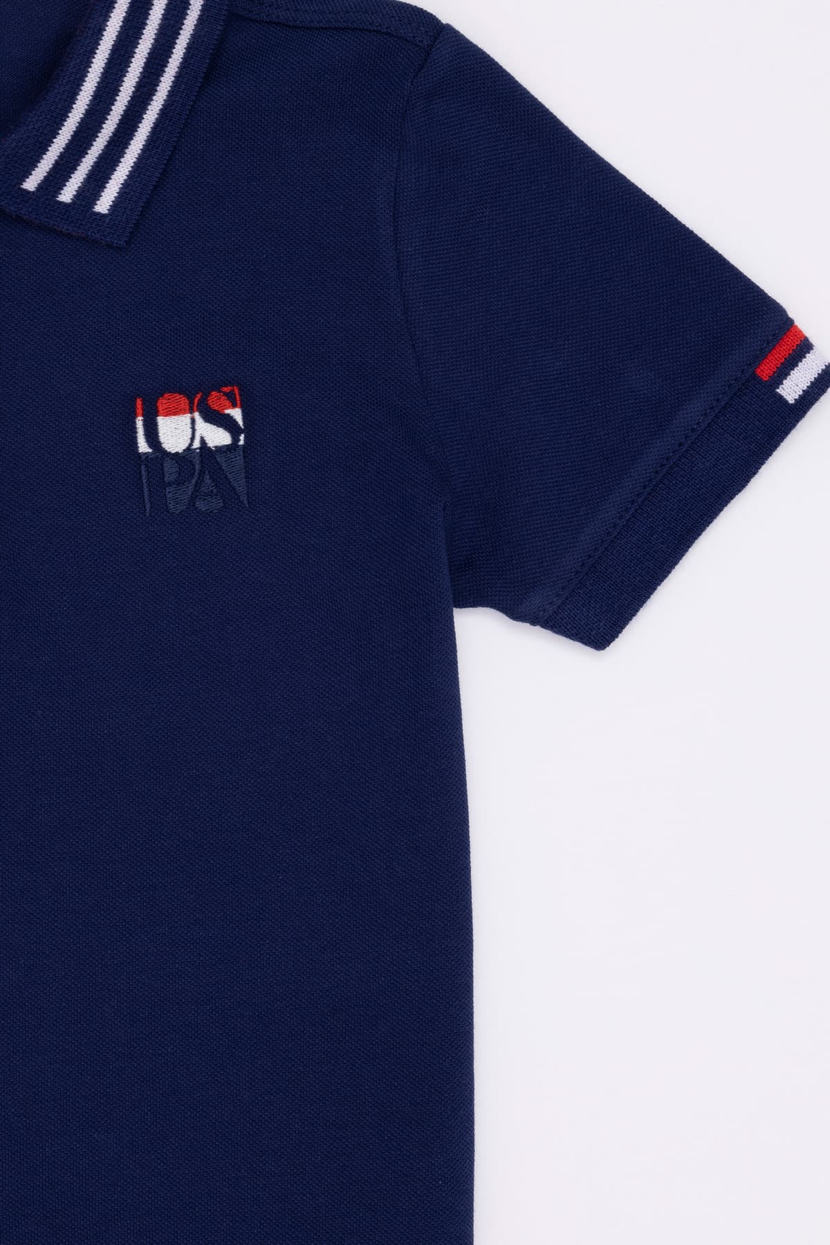 تیشرت پسرانه U.S. Polo Assn. یقه پولو سرمهای مدل 50263388-VR033 تیشرت پسرانه U.S. Polo Assn. یقه پولو سرمهای مدل 50263388-VR033