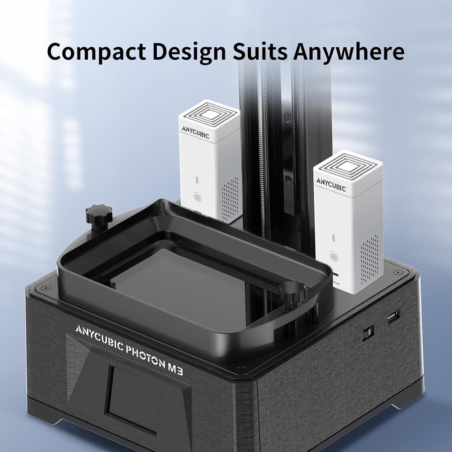 تصفیهکننده هوای ANYCUBIC فیلتر کربن فعال چگالی بالا مخصوص چاپگر سه بعدی 2 عدد تصفیهکننده هوای ANYCUBIC فیلتر کربن فعال چگالی بالا مخصوص چاپگر سه بعدی 2 عدد