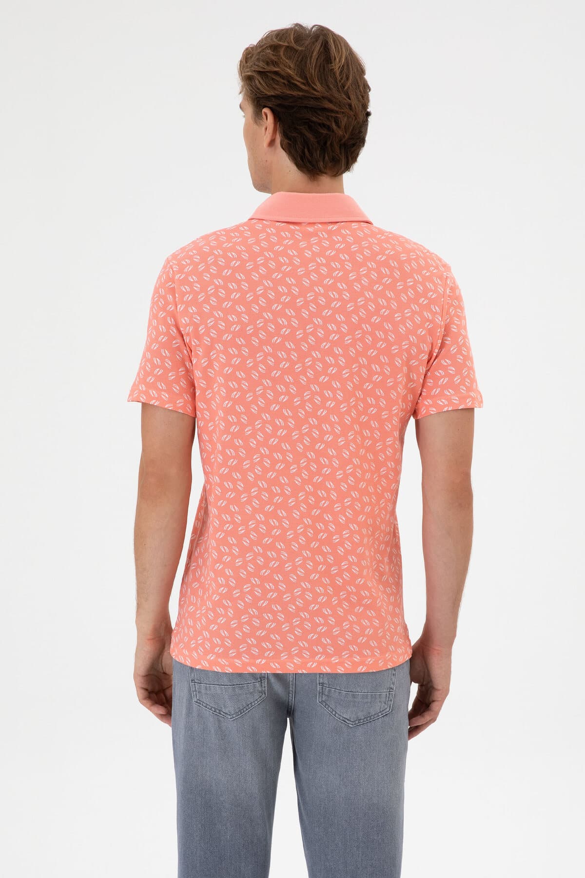 تیشرت مردانه U.S. Polo Assn. صورتی فیت معمولی یقه پولو مدل 50300385-VR041 تیشرت مردانه U.S. Polo Assn. صورتی فیت معمولی یقه پولو مدل 50300385-VR041
