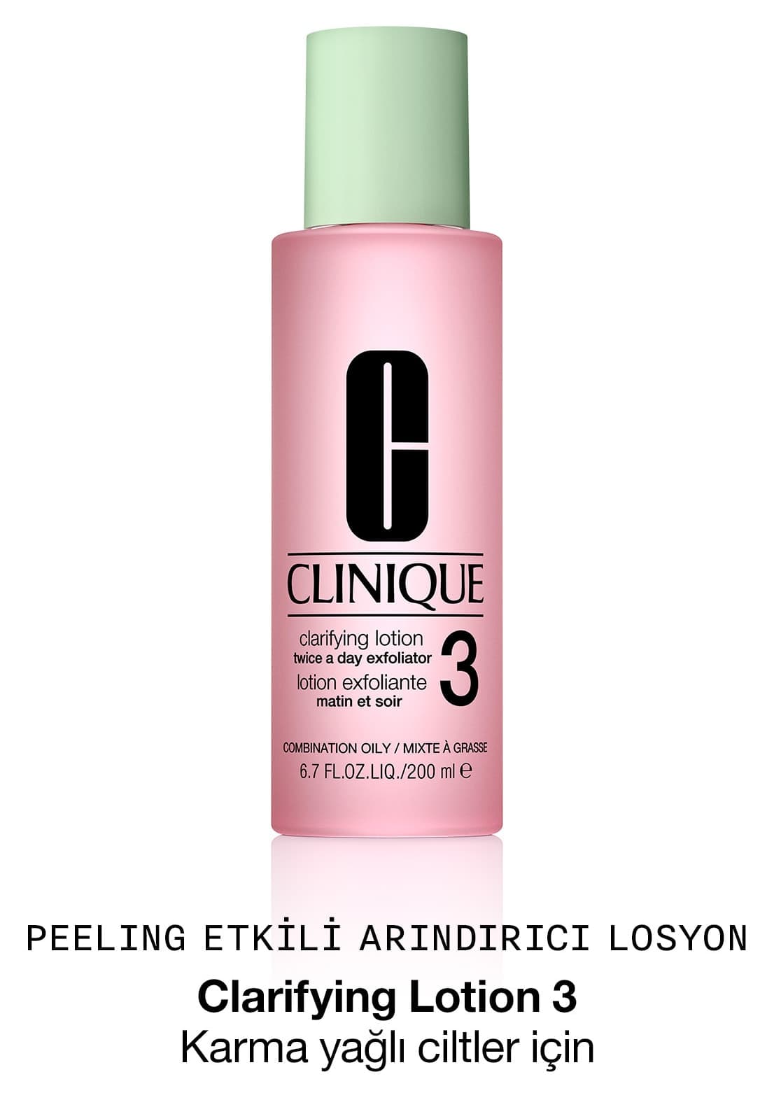 تونیک لوسیون Clinique Clarifying Lotion Tip 3 برای پوست مختلط و چرب 200 ml تونیک لوسیون Clinique Clarifying Lotion Tip 3 برای پوست مختلط و چرب 200 ml