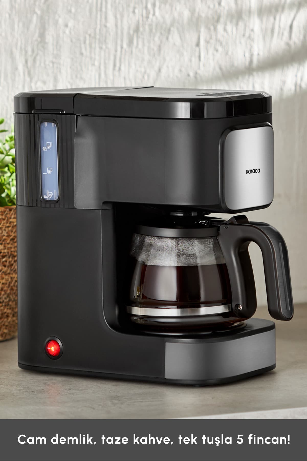 دستگاه قهوهساز و چایساز فیلتری Karaca Just Coffee Aroma 2 in 1 استیل دستگاه قهوهساز و چایساز فیلتری Karaca Just Coffee Aroma 2 in 1 استیل