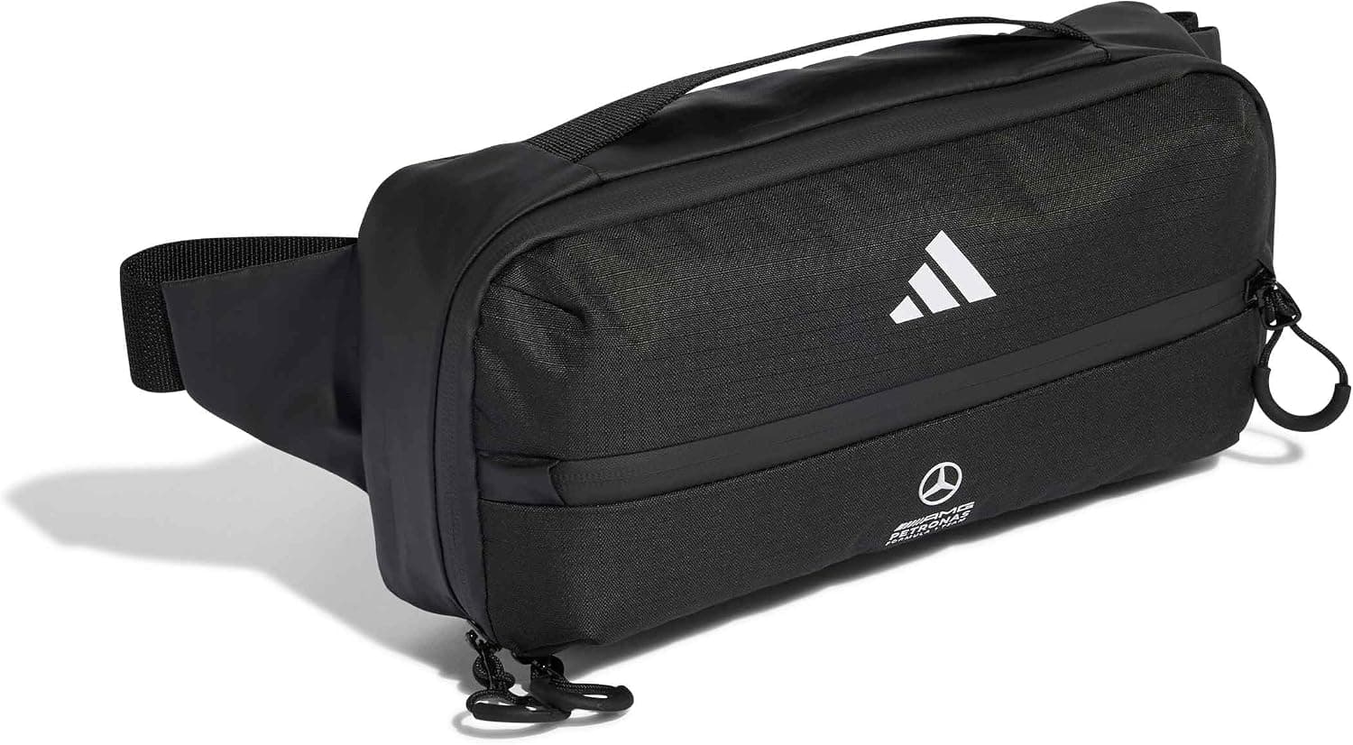 کیف کمری یونیسکس adidas مشکی تک سایز مدل MERCEDES - AMG PETRONAS FORMULA 1 ENGINEERS & MARKETING کیف کمری یونیسکس adidas مشکی تک سایز مدل MERCEDES - AMG PETRONAS FORMULA 1 ENGINEERS & MARKETING