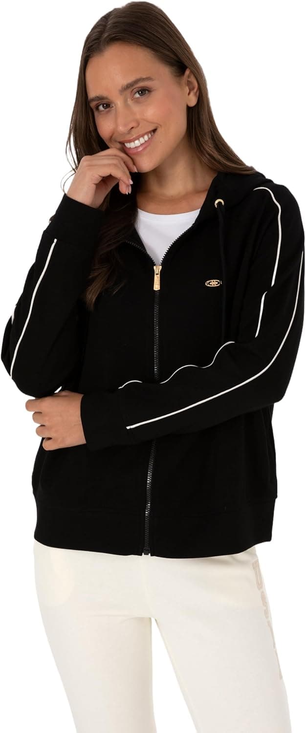 سویشرت زنانه U.S. POLO ASSN. مشکی مدل 50314187-VR046 سویشرت زنانه U.S. POLO ASSN. مشکی مدل 50314187-VR046