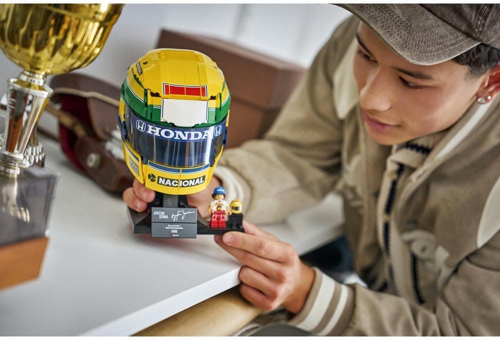 لگو Editions کلاه ایمنی Ayrton Senna مدل 43024 لگو Editions کلاه ایمنی Ayrton Senna مدل 43024