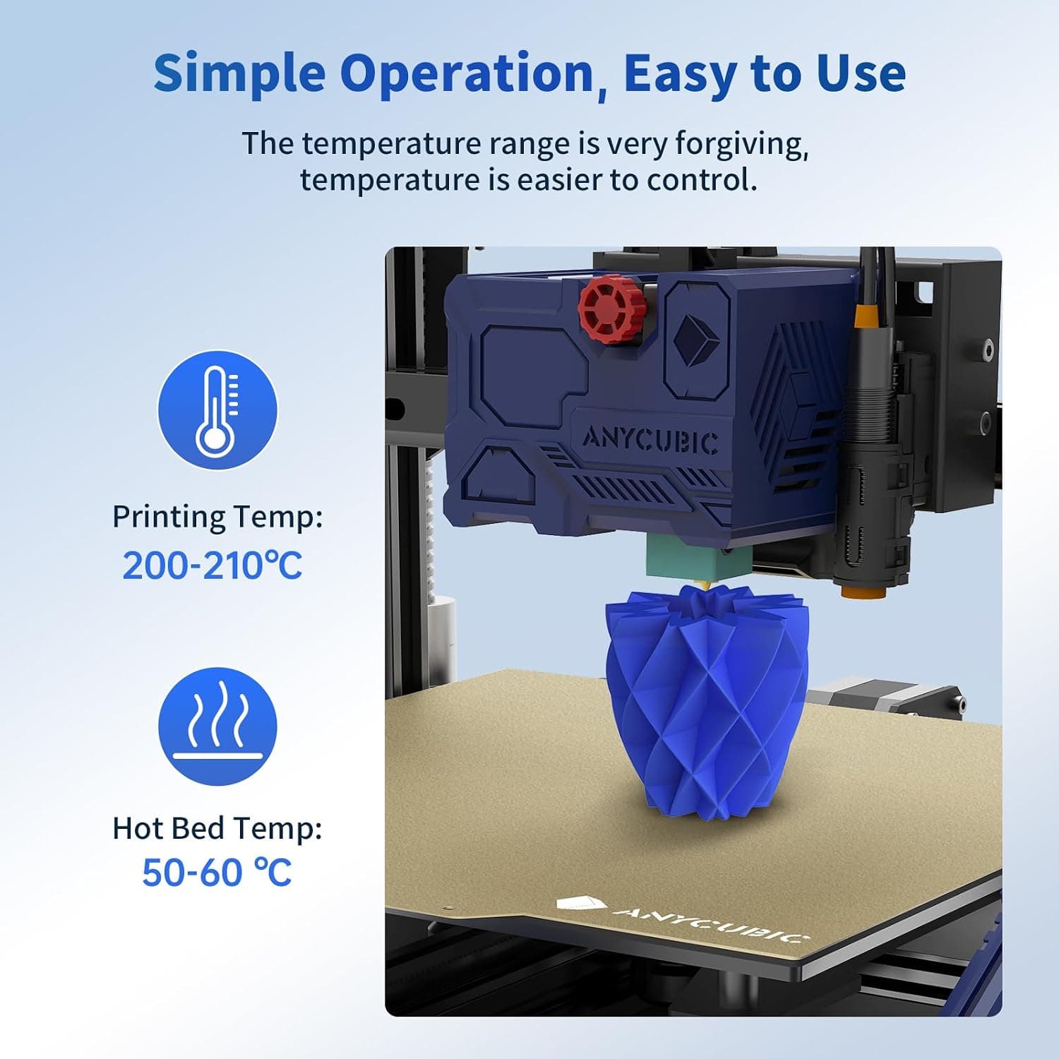 فیلامنت پرینتر سه بعدی ANYCUBIC چندرنگ PLA بسته 4KG فیلامنت پرینتر سه بعدی ANYCUBIC چندرنگ PLA بسته 4KG