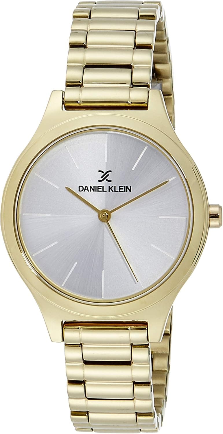 ساعت مچی زنانه Daniel Klein آنالوگ صفحه نقرهای مدل DK11669-6 ساعت مچی زنانه Daniel Klein آنالوگ صفحه نقرهای مدل DK11669-6