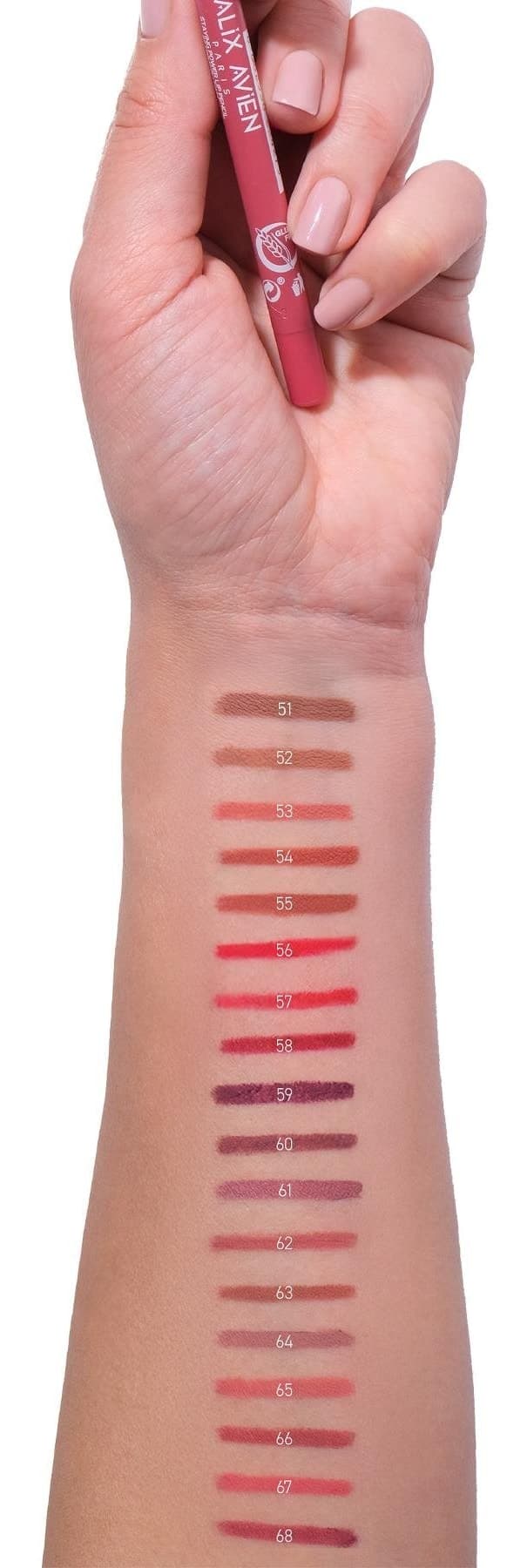 مداد لب نرم و بادوام Alix Avien ضد آب مدل Staying Power Lip Pencil 51 Pinky Beige مداد لب نرم و بادوام Alix Avien ضد آب مدل Staying Power Lip Pencil 51 Pinky Beige