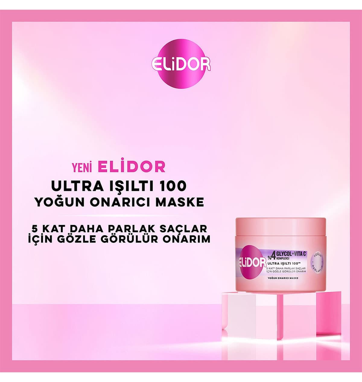 ماسک مو Elidor ترمیمکننده شدید با درخشش فوقالعاده 220 ml ×2 ماسک مو Elidor ترمیمکننده شدید با درخشش فوقالعاده 220 ml ×2