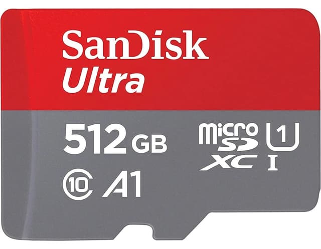 کارت حافظه microSDXC Sandisk Ultra 512gb 150mb/s مدل SDSQUAC-512G-GN6MN کارت حافظه microSDXC Sandisk Ultra 512gb 150mb/s مدل SDSQUAC-512G-GN6MN