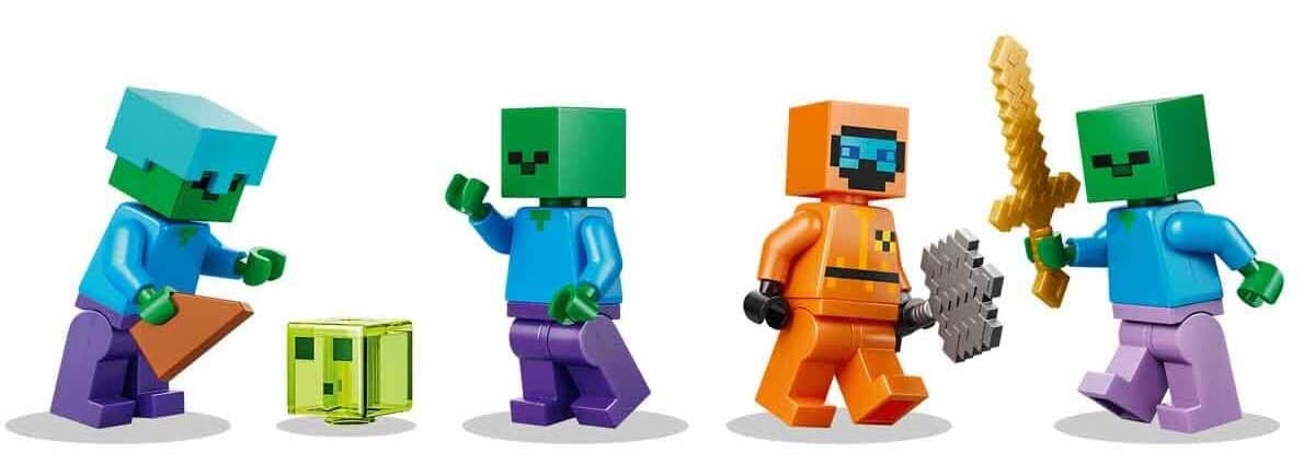 لگو Minecraft زندان زامبی مدل 21587 لگو Minecraft زندان زامبی مدل 21587