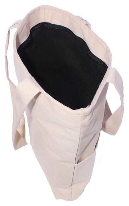 کیف دستی و دوشی زنانه dekado کانواسی بژ زیپدار 35x35 کیف دستی و دوشی زنانه dekado کانواسی بژ زیپدار 35x35