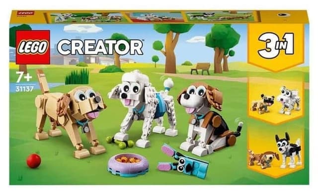 لگو Creator 3in1 سگهای دوستداشتنی 475 قطعه لگو Creator 3in1 سگهای دوستداشتنی 475 قطعه