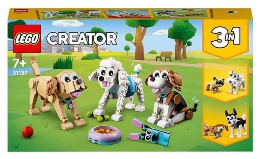 لگو Creator 3in1 سگهای دوستداشتنی 475 قطعه لگو Creator 3in1 سگهای دوستداشتنی 475 قطعه