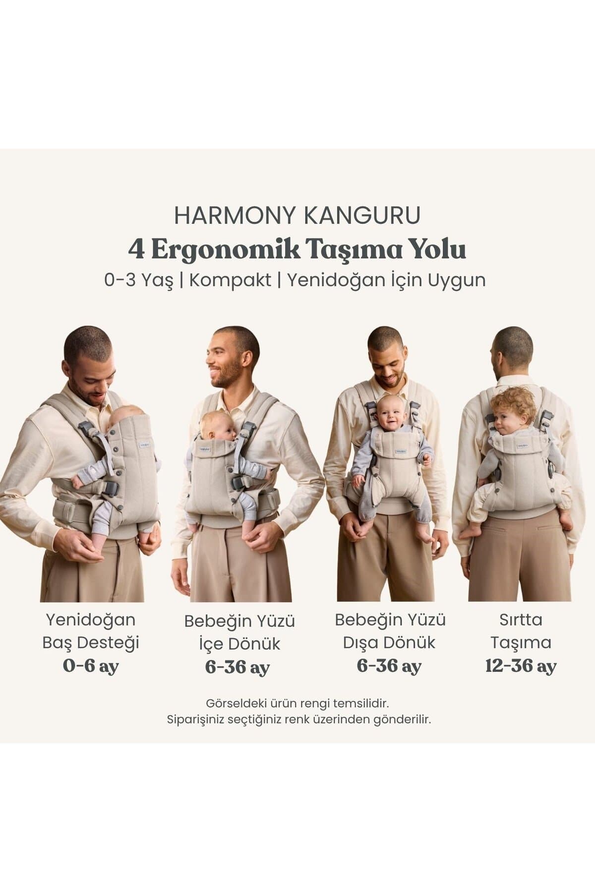 کولهپشتی نوزاد BabyBjörn مدل Harmony Mesh نقرهای کولهپشتی نوزاد BabyBjörn مدل Harmony Mesh نقرهای