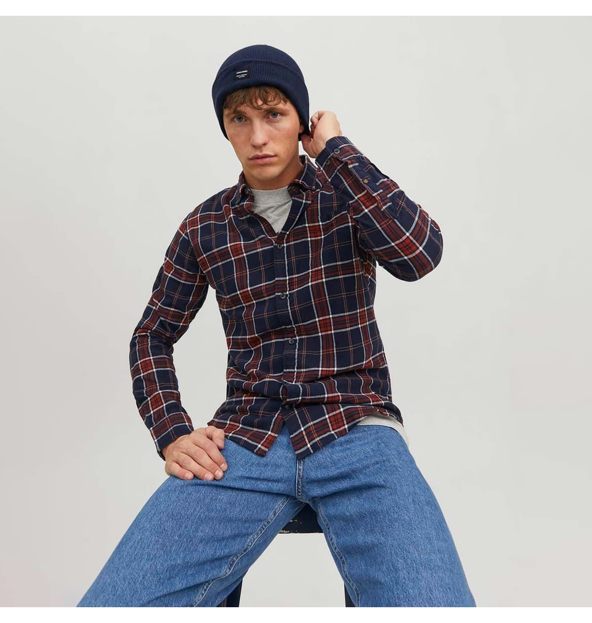 کلاه بافتنی مردانه Jack & Jones مدل Jacdna کلاه بافتنی مردانه Jack & Jones مدل Jacdna