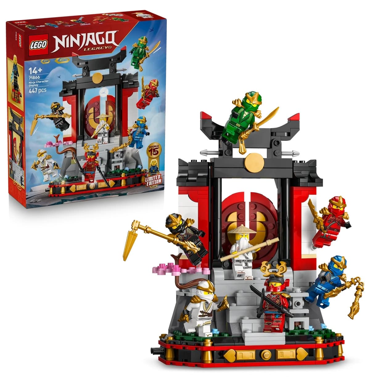 لگو NINJAGO نمایشی شخصیت ویژه پانزدهمین سالگرد مدل 71866 لگو NINJAGO نمایشی شخصیت ویژه پانزدهمین سالگرد مدل 71866