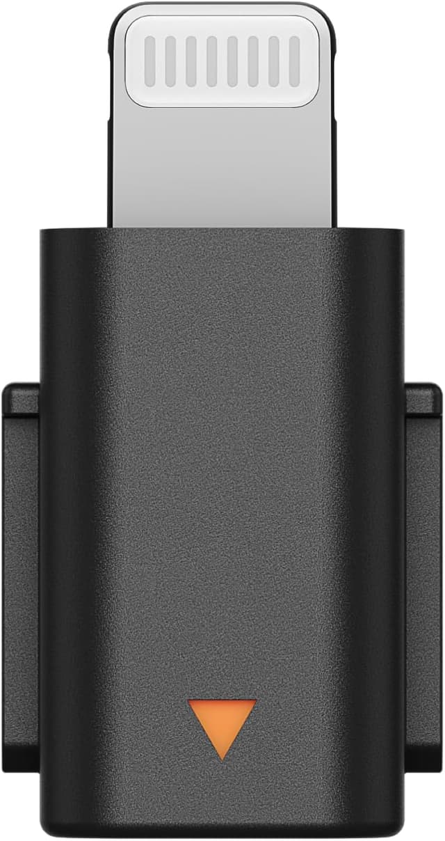 آداپتور گوشی موبایل DJI Mic Mini با اتصال Lightning آداپتور گوشی موبایل DJI Mic Mini با اتصال Lightning