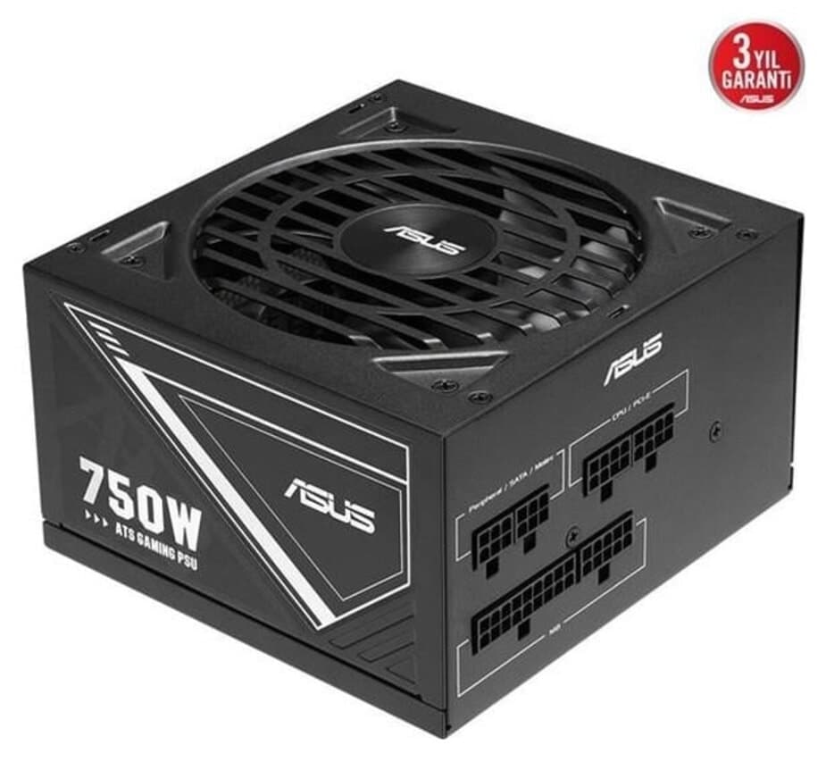 منبع تغذیه ASUS گیمینگ 750 وات با استاندارد 80+ Gold منبع تغذیه ASUS گیمینگ 750 وات با استاندارد 80+ Gold