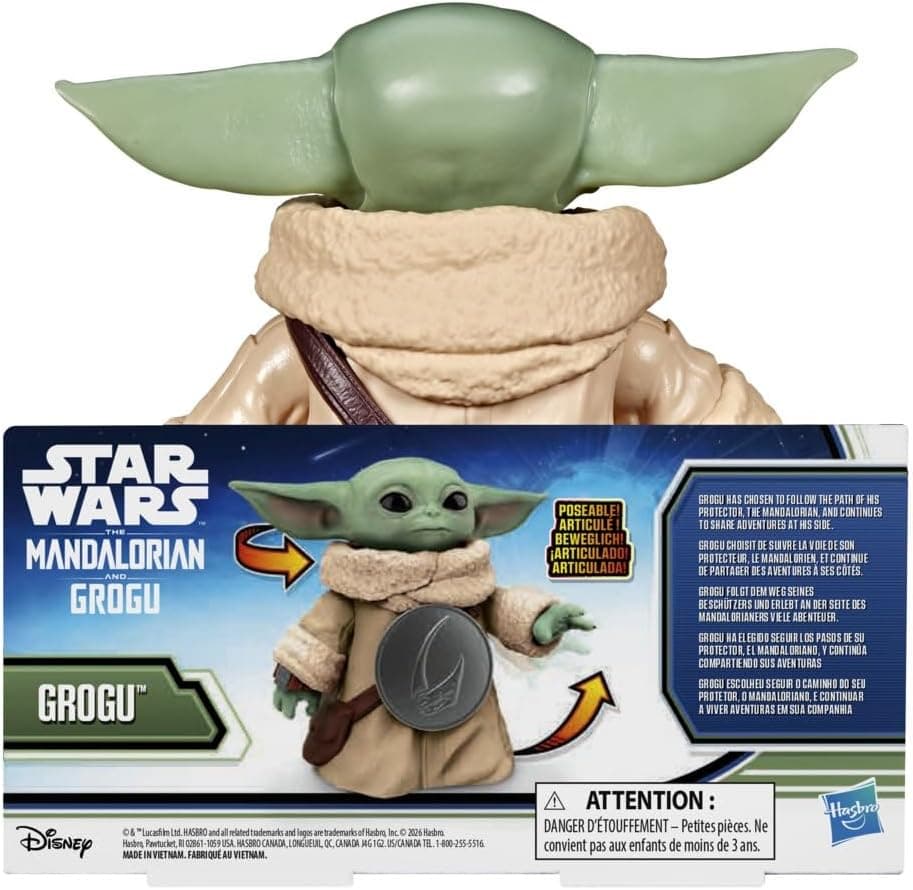 اکشن فیگور Star Wars مدل Grogu 16,5 cm برای کودکان اکشن فیگور Star Wars مدل Grogu 16,5 cm برای کودکان