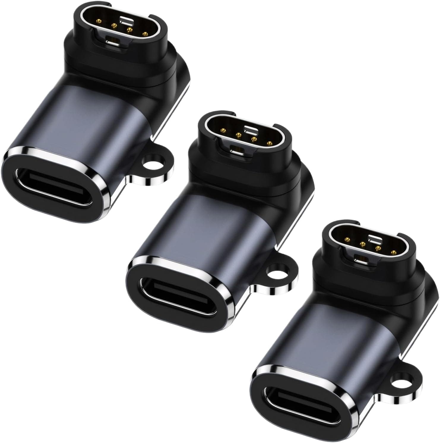 آداپتور شارژ T Tersely برای ساعت Garmin با USB C بسته 3 تایی آداپتور شارژ T Tersely برای ساعت Garmin با USB C بسته 3 تایی