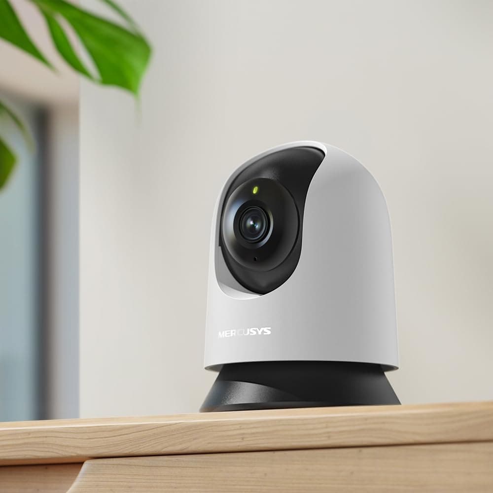 دوربین امنیتی Wi-Fi مدل MC200 با رزولوشن 1080p و دید 360° MERCUSYS دوربین امنیتی Wi-Fi مدل MC200 با رزولوشن 1080p و دید 360° MERCUSYS