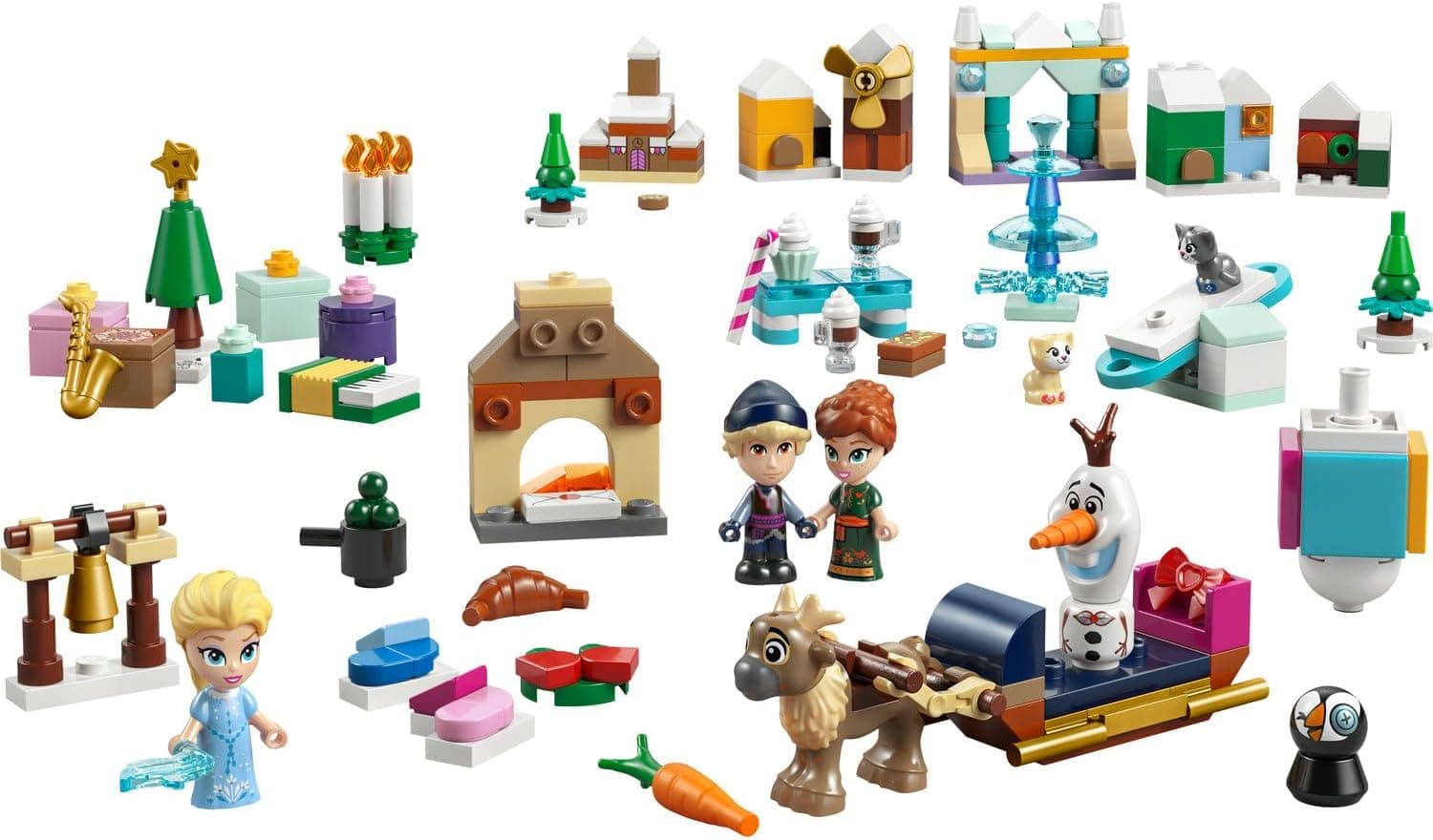 لگو Disney Karlar Ülkesi تقویم سال نو 2025 مدل 43273 لگو Disney Karlar Ülkesi تقویم سال نو 2025 مدل 43273