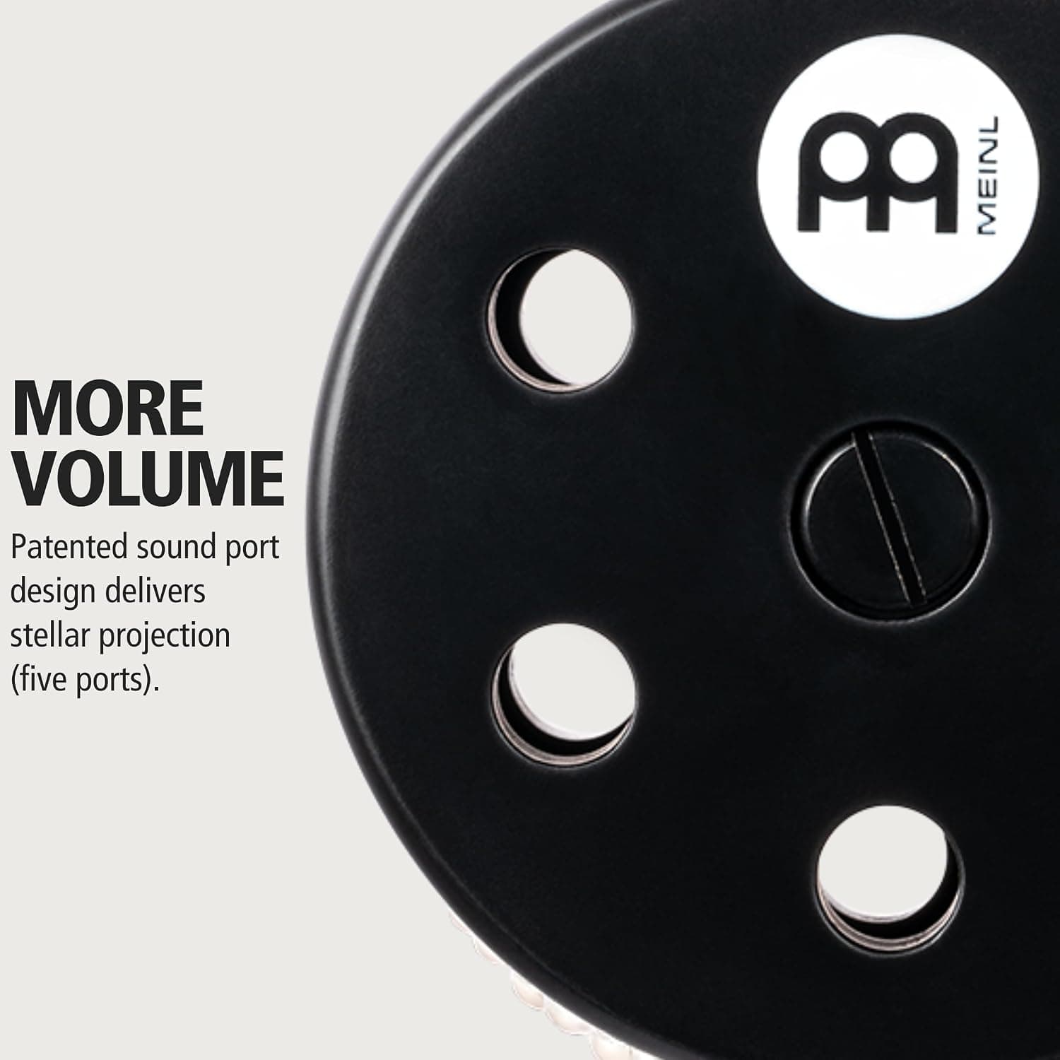 کاباسا Meinl Percussion توربو سایز استاندارد با منافذ صدا مشکی مدل CA5BK کاباسا Meinl Percussion توربو سایز استاندارد با منافذ صدا مشکی مدل CA5BK