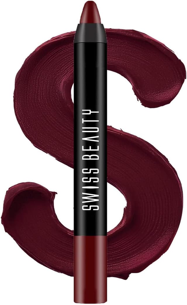 رژلب مدادی مات و ماندگار SWISS BEAUTY Stay Maxx مدل 13 Dynamite Berry 3.5g رژلب مدادی مات و ماندگار SWISS BEAUTY Stay Maxx مدل 13 Dynamite Berry 3.5g
