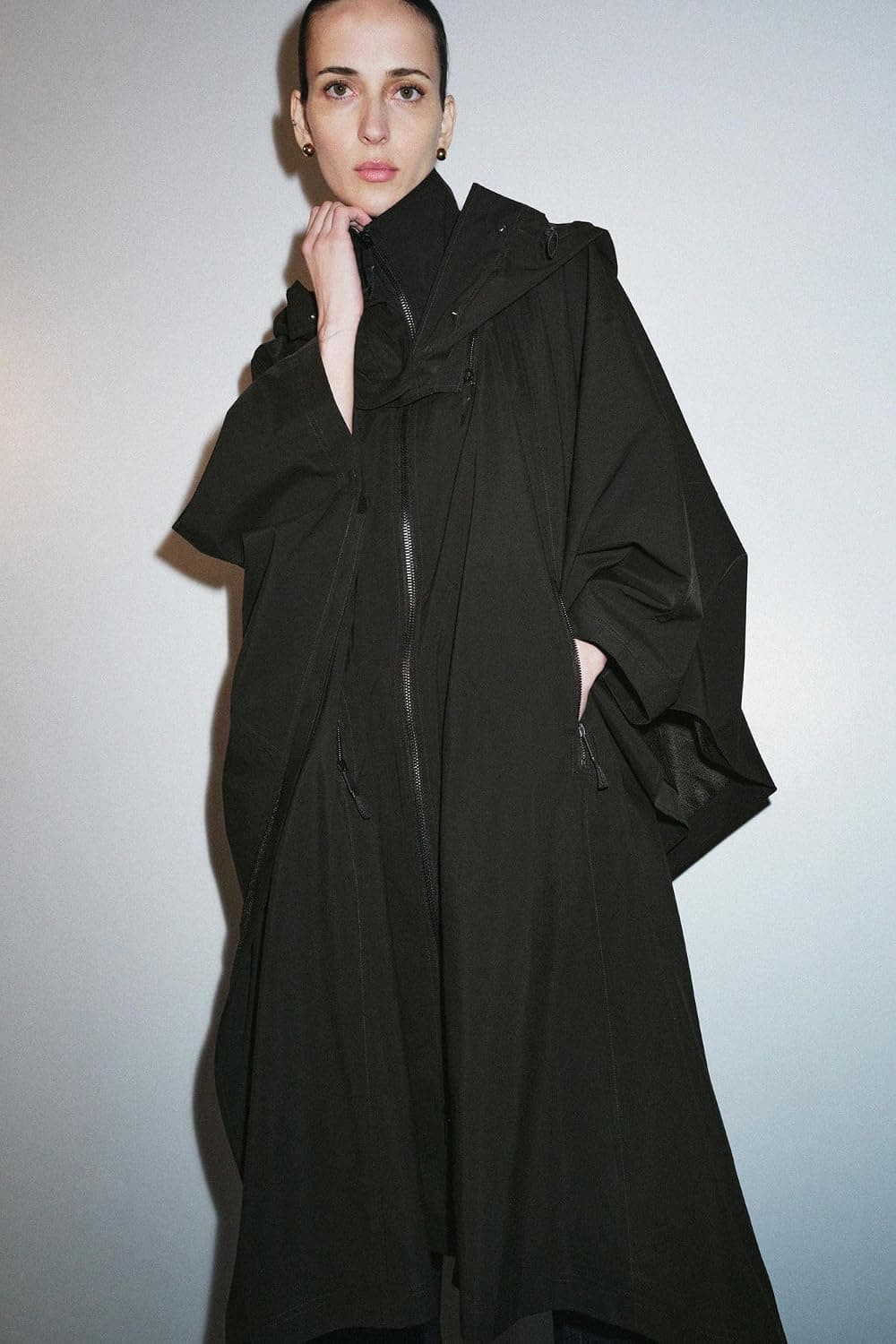 تریچکت مردانه Zara ضدآب با پلرین ZW COLLECTION تریچکت مردانه Zara ضدآب با پلرین ZW COLLECTION