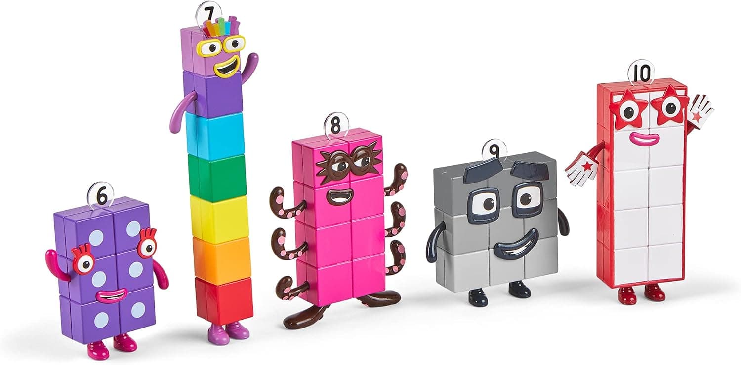 فیگور بازی کودکان ۳ سال به بالا Learning Resources مدل Numberblocks Friends Six to Ten فیگور بازی کودکان ۳ سال به بالا Learning Resources مدل Numberblocks Friends Six to Ten