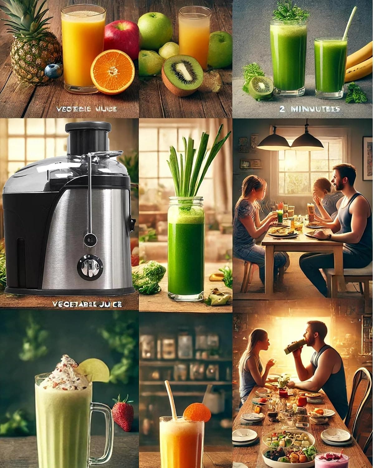 آبمیوهگیری ALMEKAQUZ مینی 800 وات چندسرعته فولاد ضدزنگ بدون BPA مشکی آبمیوهگیری ALMEKAQUZ مینی 800 وات چندسرعته فولاد ضدزنگ بدون BPA مشکی