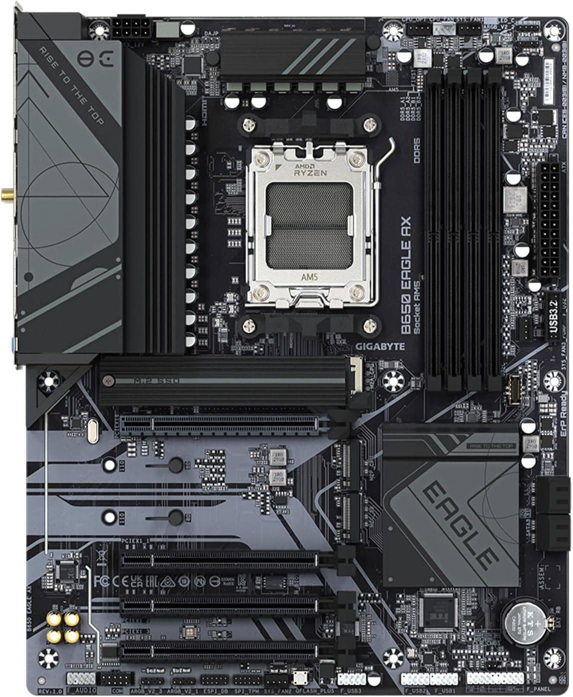 مادربرد GIGABYTE ATX سوکت AM5 مدل B650 Eagle AX مادربرد GIGABYTE ATX سوکت AM5 مدل B650 Eagle AX