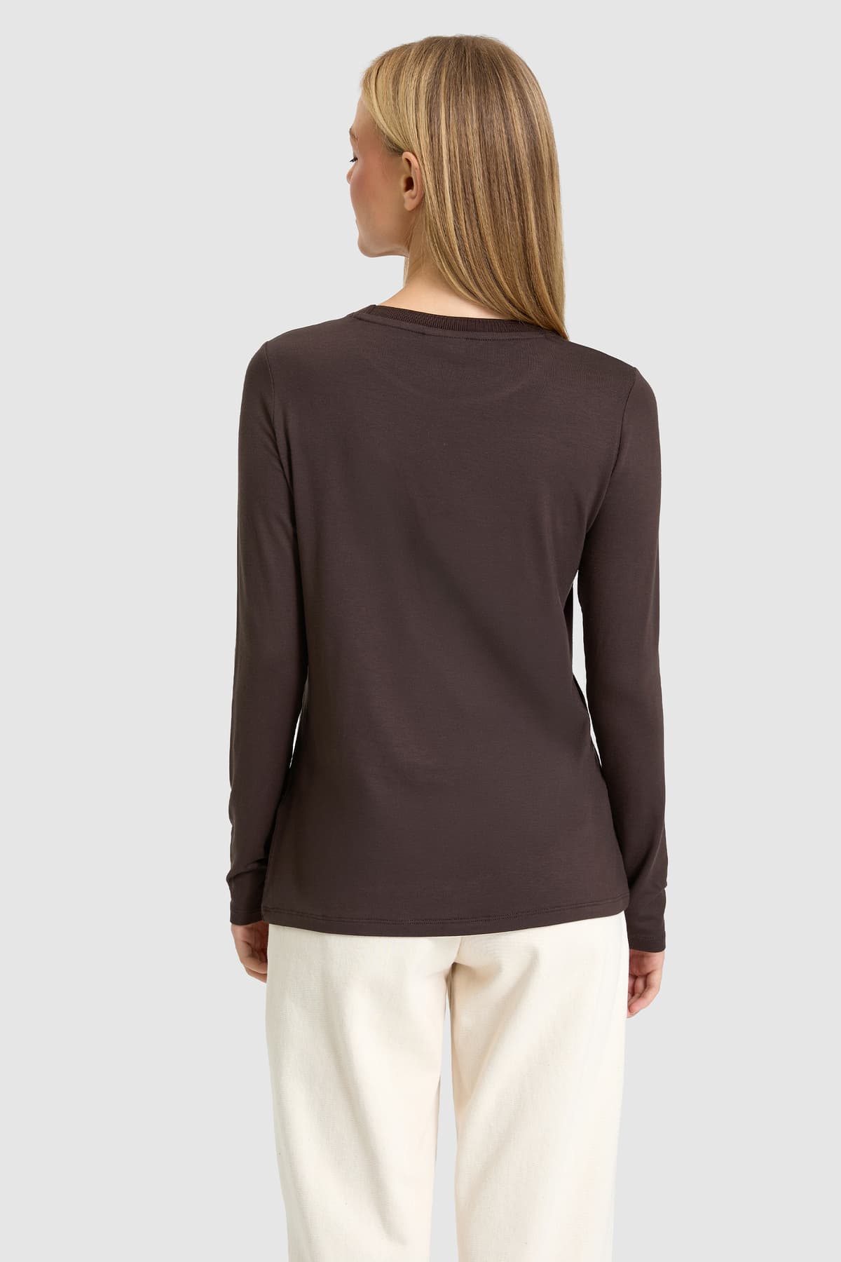 سوئیشرت زنانه U.S. Polo Assn. قهوهای تیره مدل 50332055-VR084 سوئیشرت زنانه U.S. Polo Assn. قهوهای تیره مدل 50332055-VR084