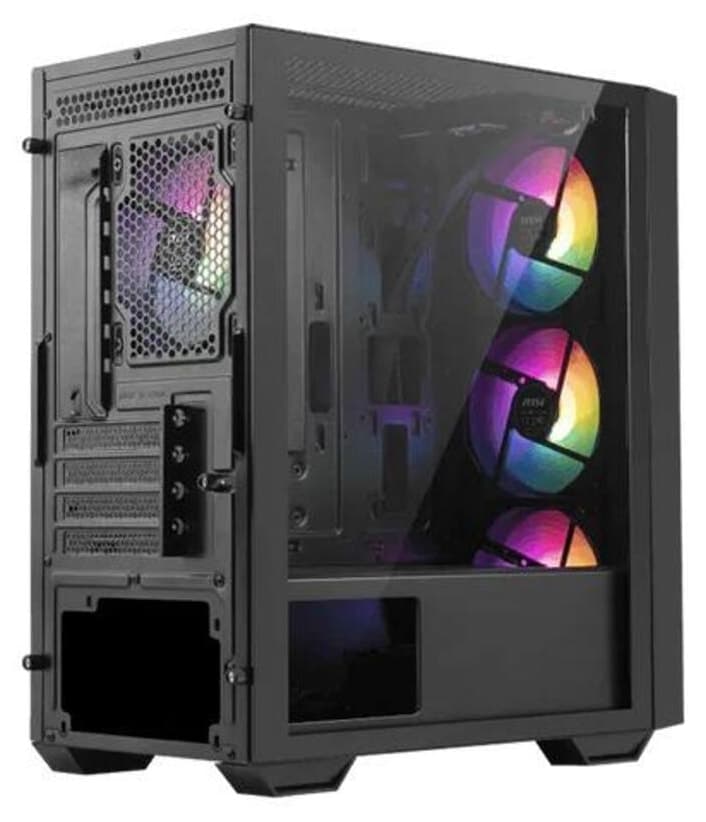 کیس کامپیوتر MSI PRO FORGE mATX با فن 120mm ARGB Fan*4 مدل M051A کیس کامپیوتر MSI PRO FORGE mATX با فن 120mm ARGB Fan*4 مدل M051A