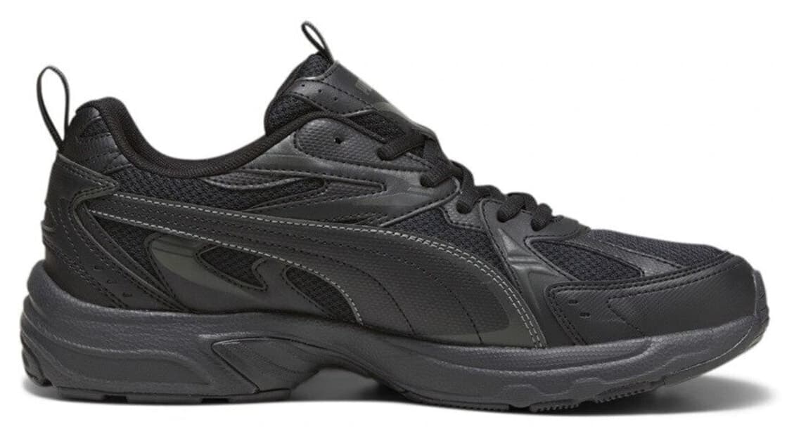 کفش ورزشی مردانه Puma Milenio Tech مشکی خاکستری تیره کفش ورزشی مردانه Puma Milenio Tech مشکی خاکستری تیره