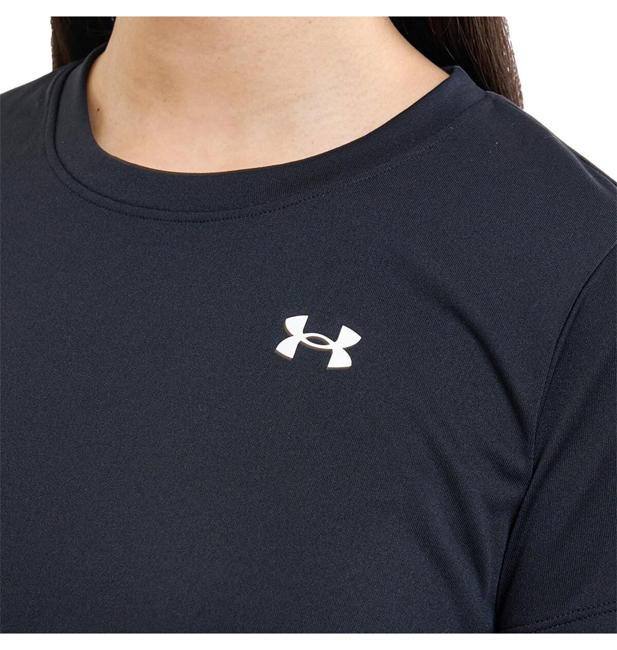 تیشرت زنانه Under Armour مدل Tech Solid یقه گرد مشکی تیشرت زنانه Under Armour مدل Tech Solid یقه گرد مشکی