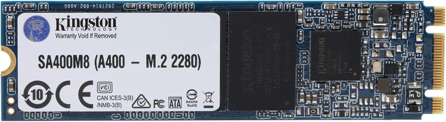 حافظه SSD 2.5" Kingston A400 ظرفیت 480GB سرعت 500/450 MB/s رابط SATA 3.0 مدل SA400S37/480G حافظه SSD 2.5" Kingston A400 ظرفیت 480GB سرعت 500/450 MB/s رابط SATA 3.0 مدل SA400S37/480G