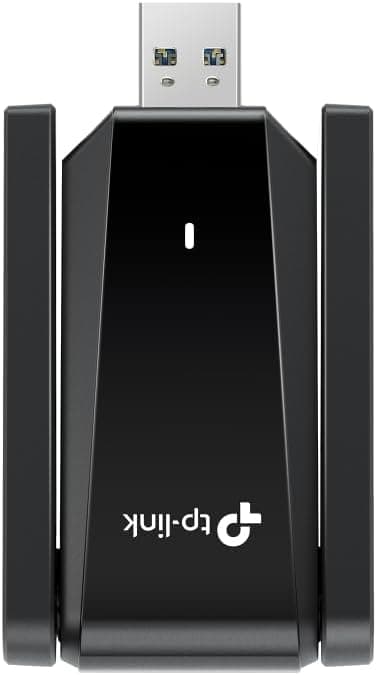 آداپتور وایفای USB دو بانده TP-Link AC1300 با آنتنهای پربهره مدل Archer T5U Plus آداپتور وایفای USB دو بانده TP-Link AC1300 با آنتنهای پربهره مدل Archer T5U Plus